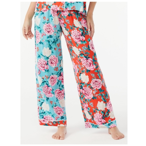 Sofia Vergara Woman's Intimates Cotton Satin Pajama Set- Standard and Plus Size - Picture 4 of 7